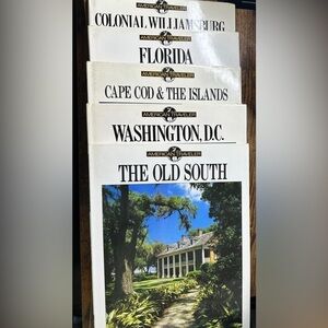 Set Of Five American Traveler Books (Hardback - Good Condition) 🌻🌲🌼